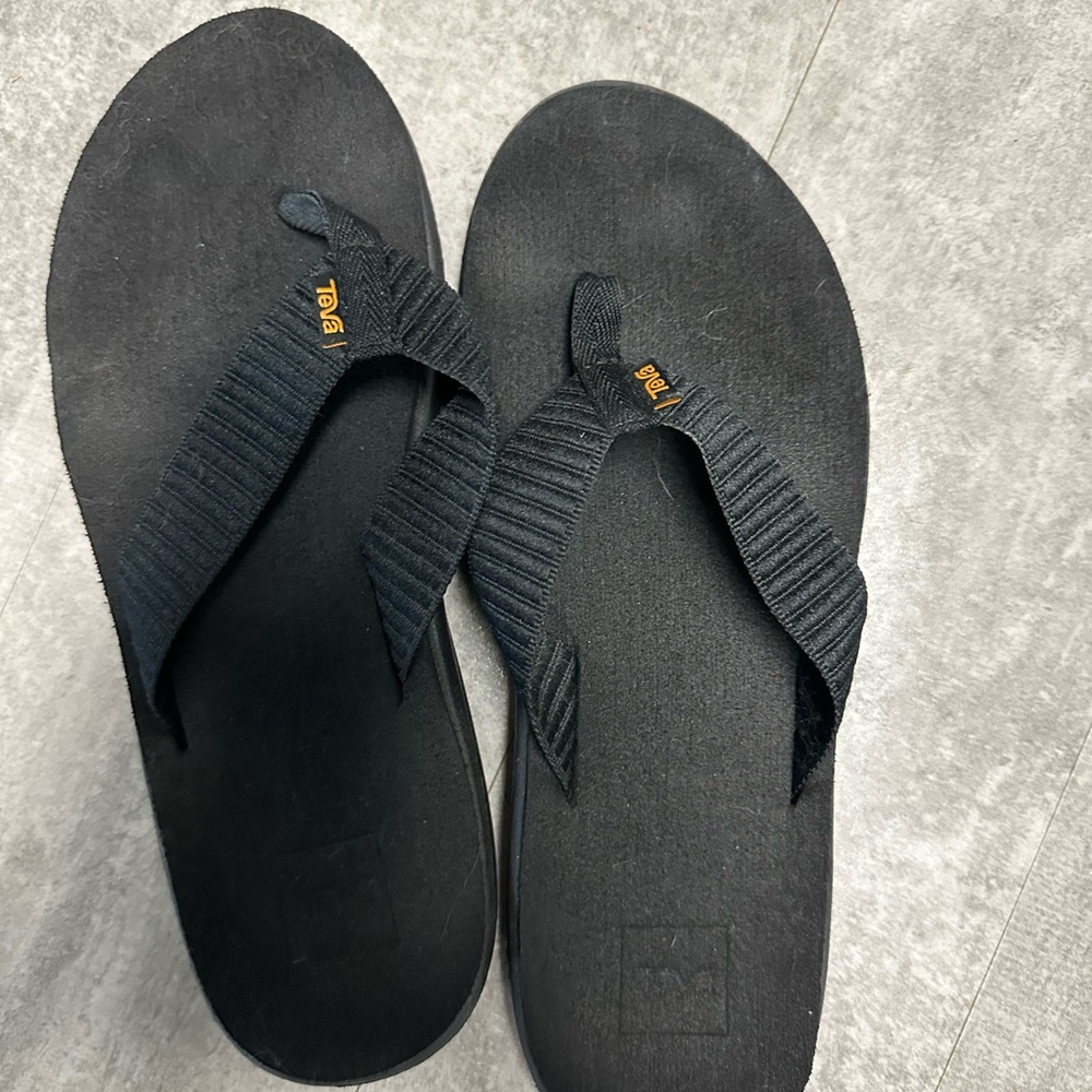 Teva Black Casual Sandals